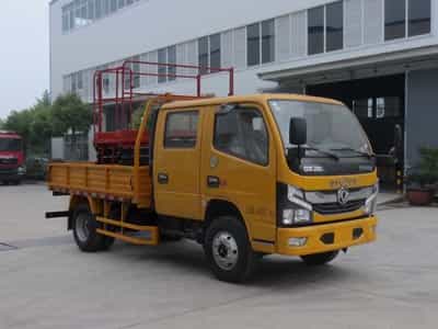 東風多利卡8-10米剪叉平臺車