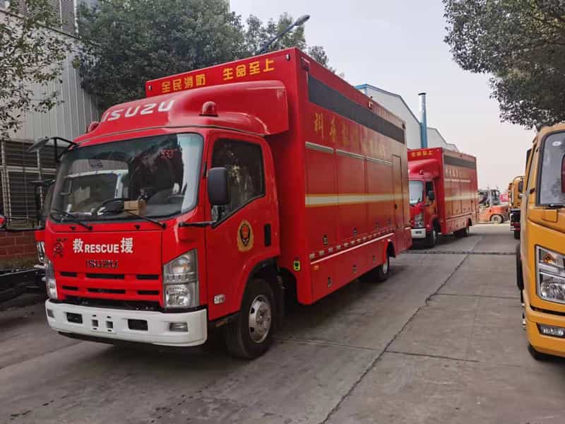 慶鈴700P消防宣傳車