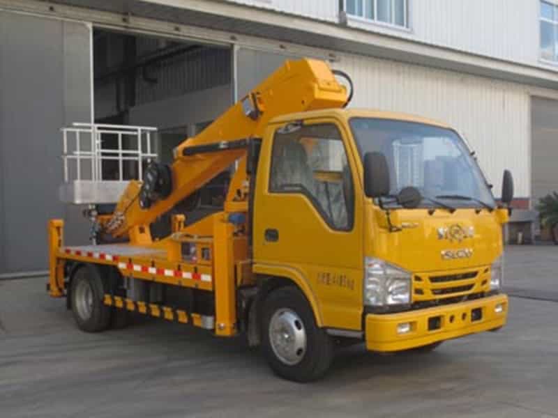 慶鈴五十鈴24米直臂高空作業(yè)車