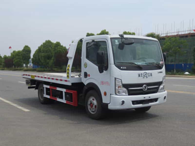 東風N300一拖二清障車
