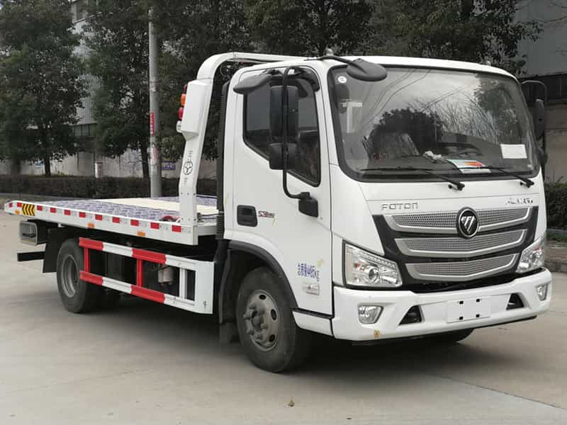 福田歐馬可一拖二清障車